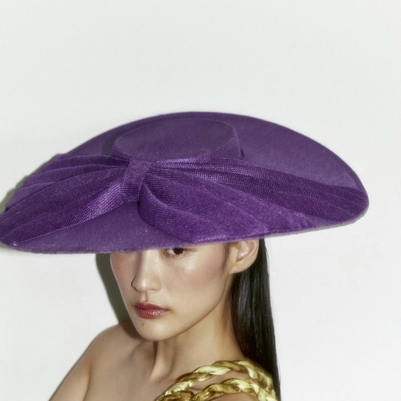 Zara brand new limited edition picture hat with headband - Picture 5 of 5